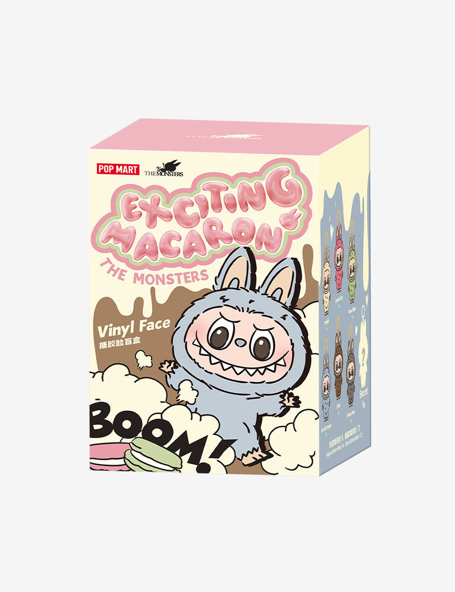 Labubu Pop Mart The Monsters Tasty Macarons Vinyl Plush Pendant Single Blind Box-Labubu-pikastore.cz