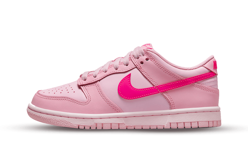 Nike Dunk Low Triple Pink (GS)-sneakers-Nike-pikastore.cz