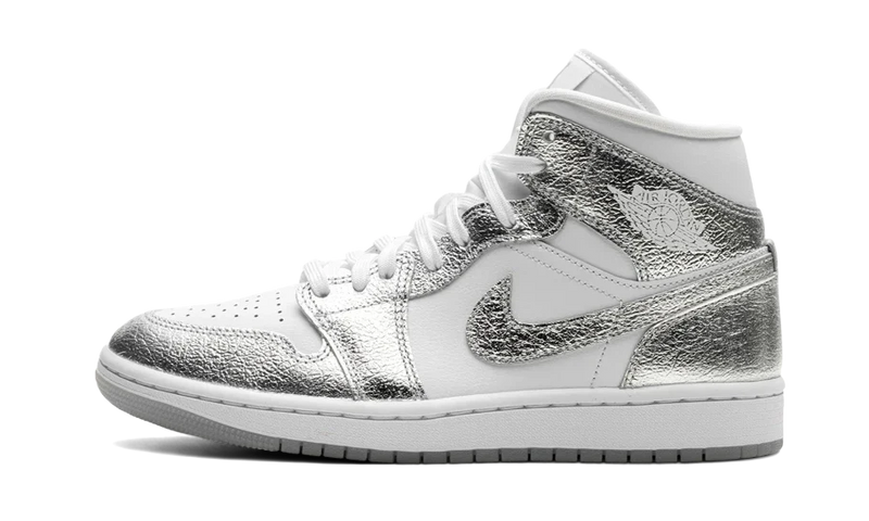 Nike Air Jordan 1 Mid SE Metallic Silver-Air Jordan-pikastore.cz