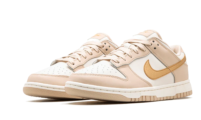 Nike Dunk Low Phantom Metallic Gold (Women's)-sneakers-Nike-pikastore.cz
