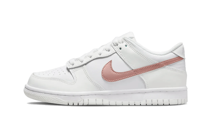Nike Dunk Low White Pink (GS)-sneakers-Nike-pikastore.cz