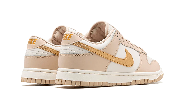 Nike Dunk Low Phantom Metallic Gold (Women's)-sneakers-Nike-pikastore.cz