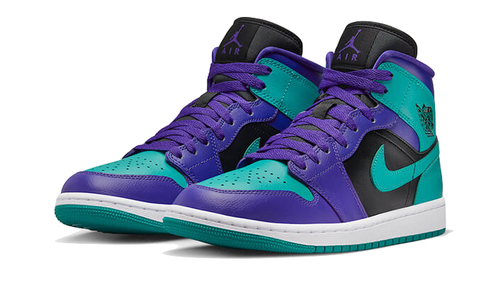 Nike Air Jordan 1 Mid Black Grape-Air Jordan-pikastore.cz