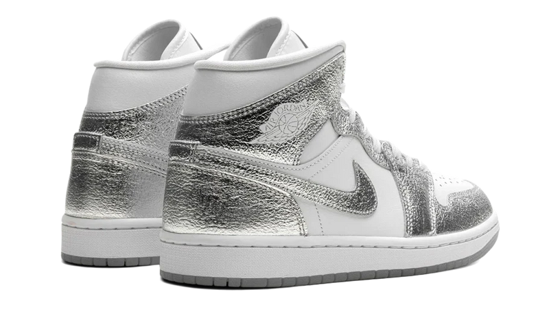 Nike Air Jordan 1 Mid SE Metallic Silver-Air Jordan-pikastore.cz