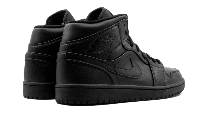 Nike Air Jordan 1 Mid GS Triple Black 2020-Air Jordan-pikastore.cz