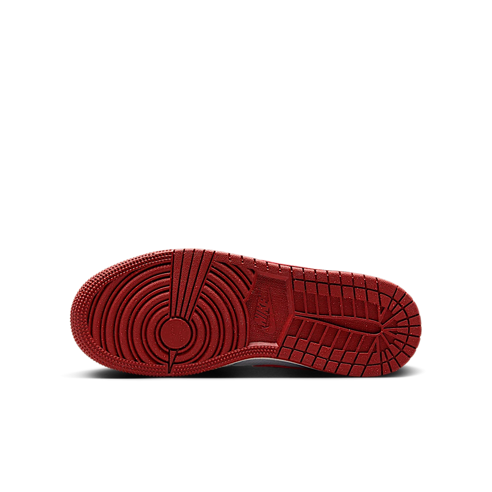 Nike Air Jordan 1 Mid SE GS White Dune Red-Air Jordan-pikastore.cz