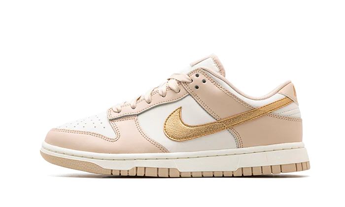 Nike Dunk Low Phantom Metallic Gold (Women's)-sneakers-Nike-pikastore.cz