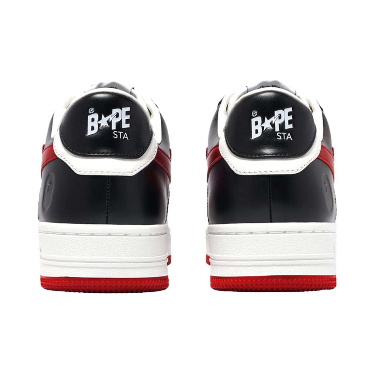 BAPE A Bathing Ape Sta 3 M2 White Black Red-BAPE-pikastore.cz
