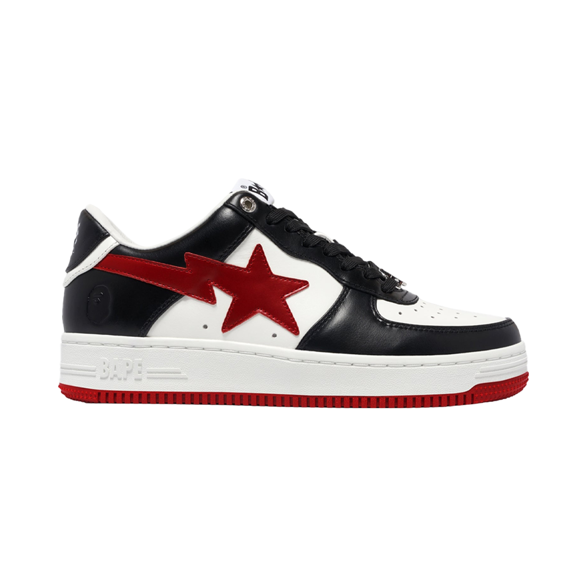 BAPE A Bathing Ape Sta 3 M2 White Black Red-BAPE-pikastore.cz
