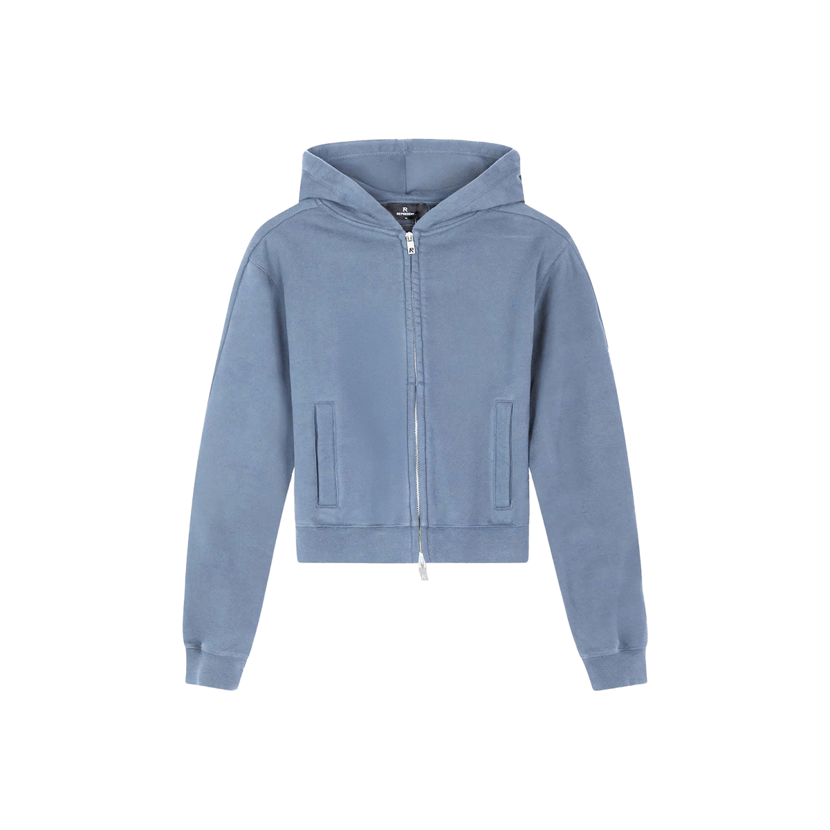 Represent WMNS Owners Club Slim Zip Hoodie Steel Blue-Represent-pikastore.cz