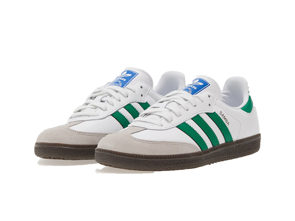 Adidas Samba OG Footwear White Green-sneakers-Adidas-pikastore.cz