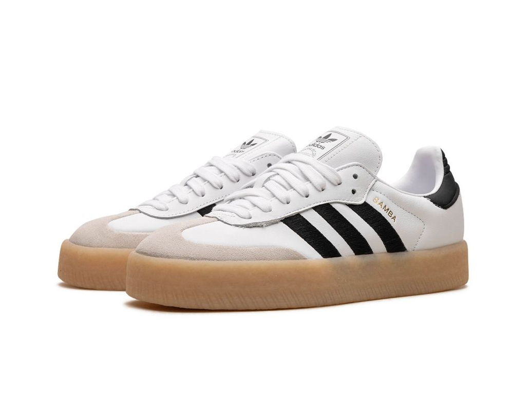 Adidas Sambae White Black Gum (Women's)-sneakers-Adidas-pikastore.cz