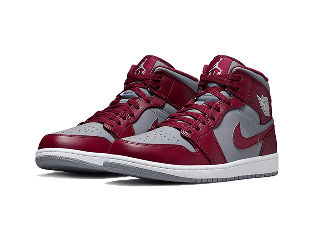 Nike Jordan 1 Mid Cherrywood Red-sneakers-Air Jordan-pikastore.cz