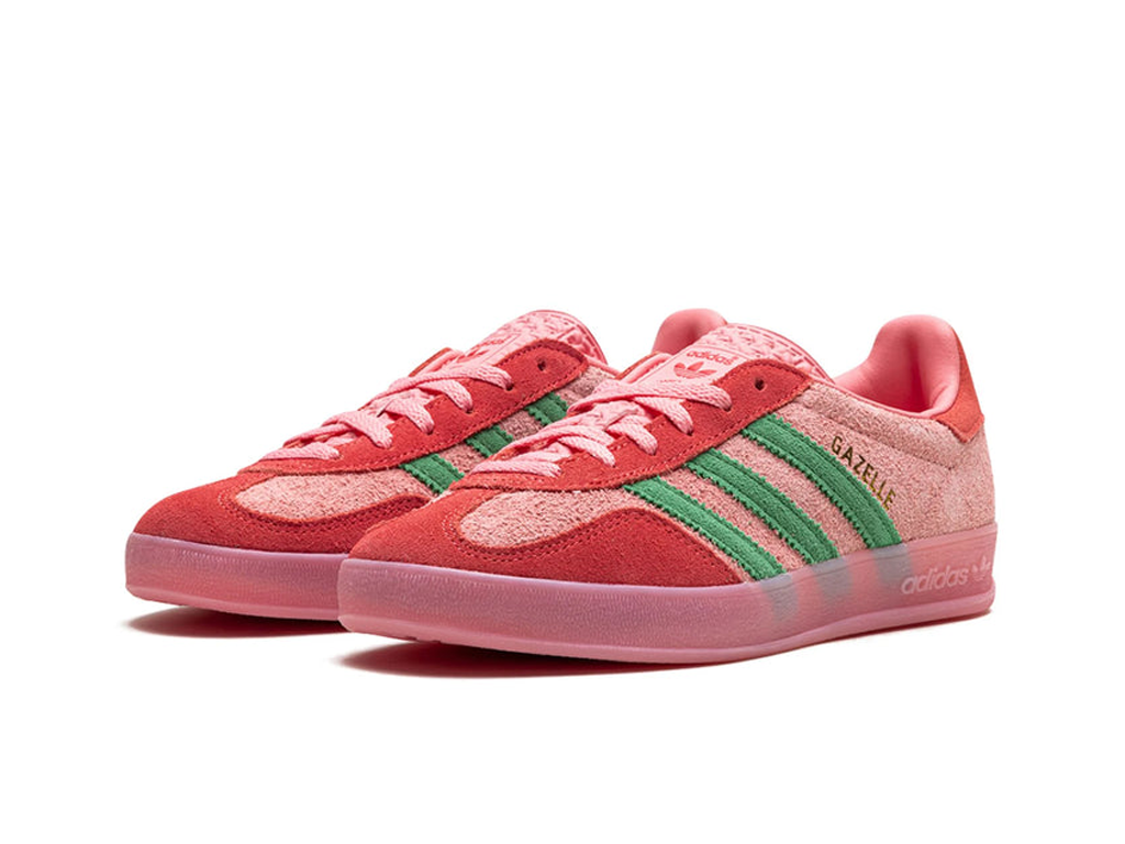 Adidas Gazelle Indoor Semi Pink Spark Preloved Scarlet (Women's)-sneakers-Adidas-pikastore.cz