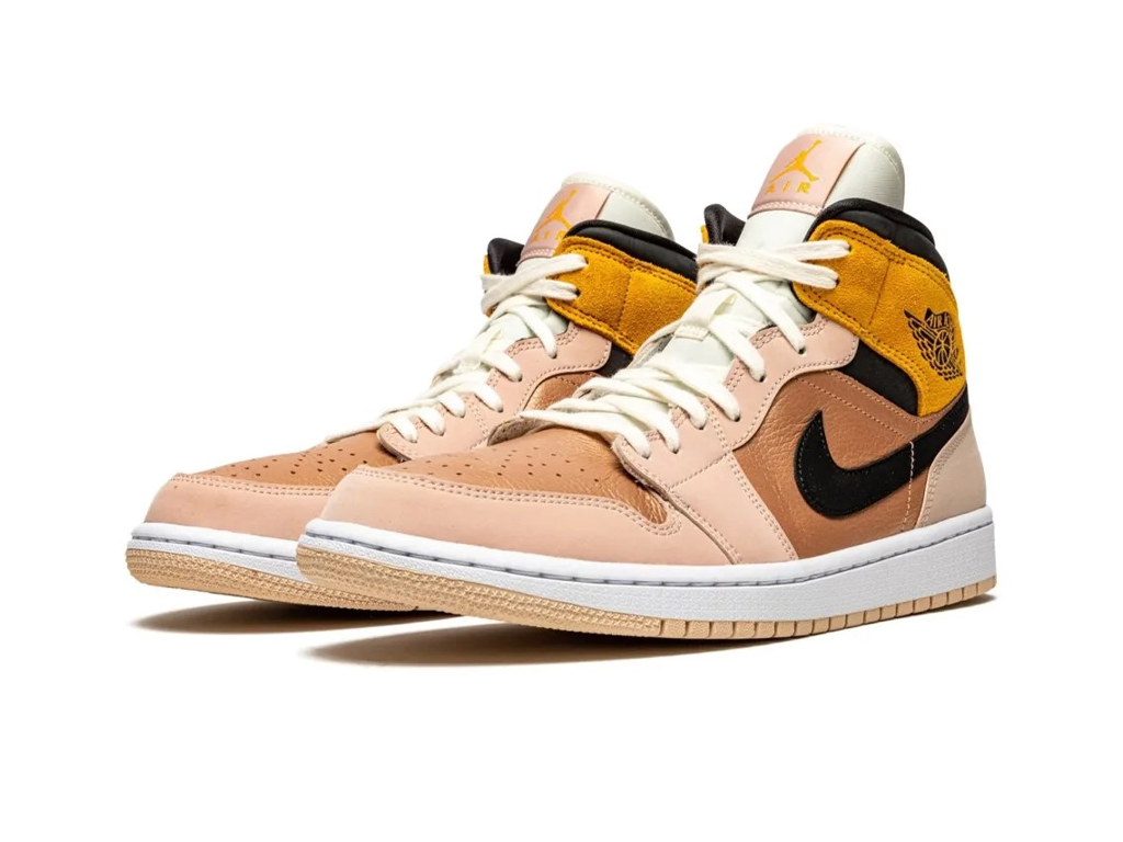 Nike Jordan 1 Mid SE Particle Beige (Women's)-sneakers-Air Jordan-pikastore.cz