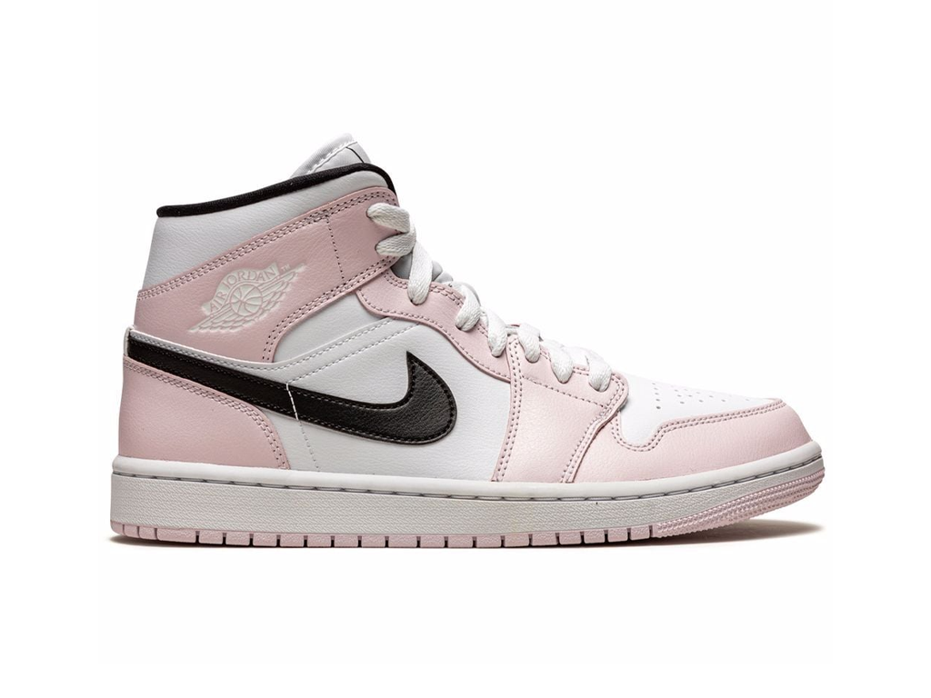 Nike Jordan 1 Mid Barely Rose (Women's)-sneakers-Air Jordan-pikastore.cz