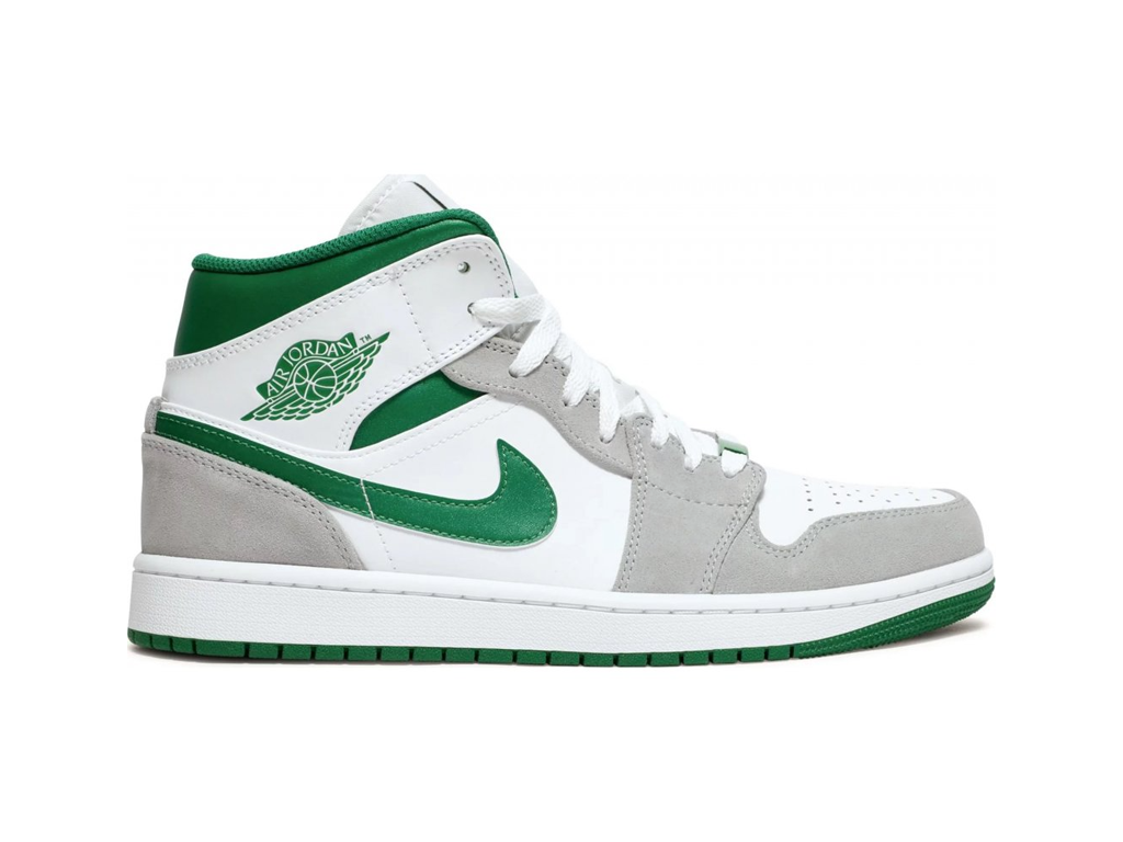 Nike Jordan 1 Mid SE Grey Green-sneakers-Air Jordan-pikastore.cz