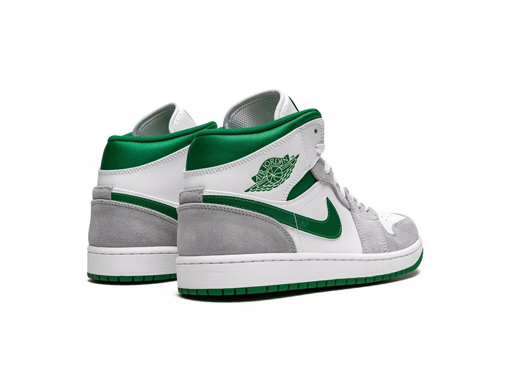 Nike Air Jordan 1 Mid SE GS Grey Pine Green-Air Jordan-pikastore.cz