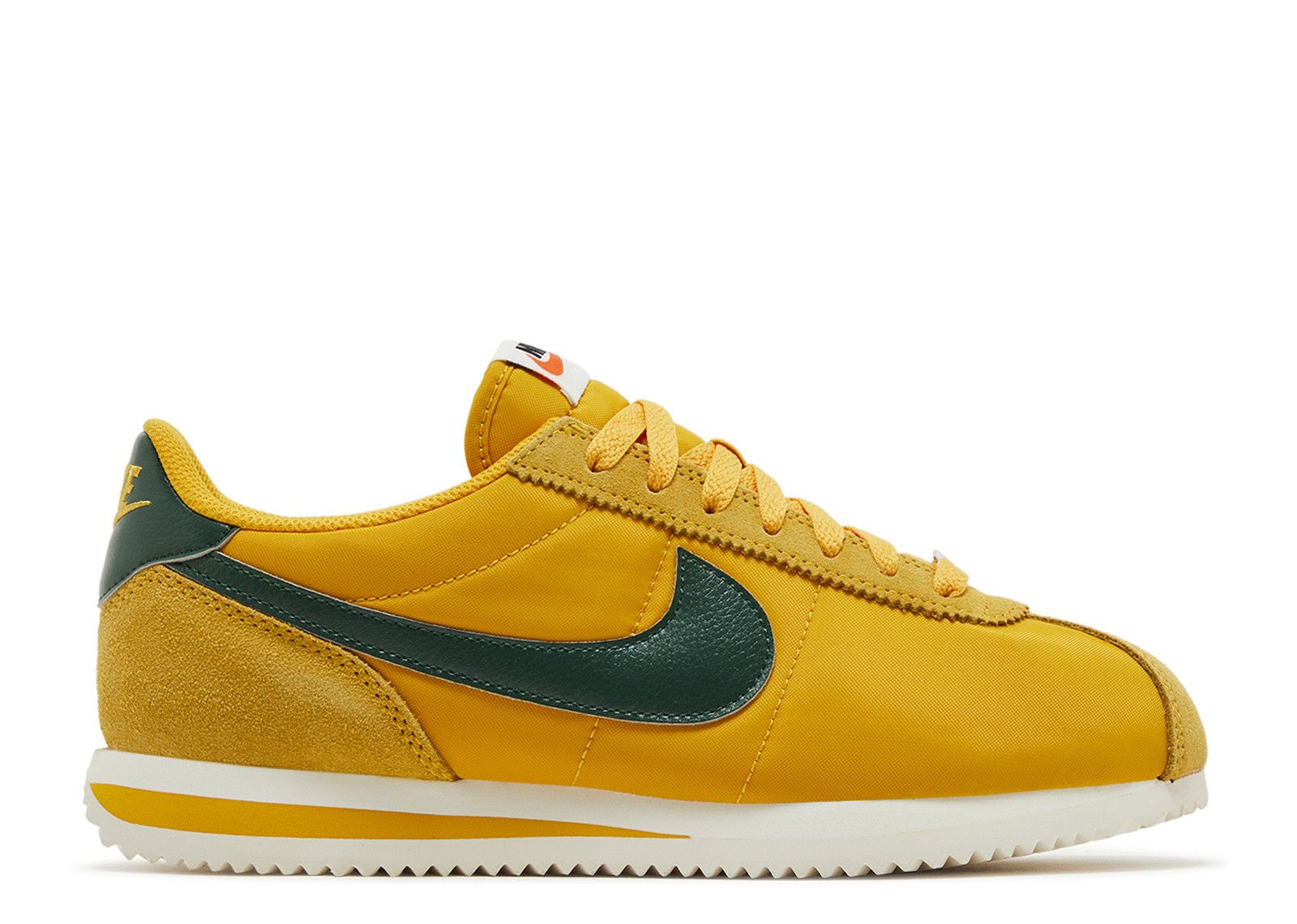 Wmns Cortez Yellow Ochre Gorge Green