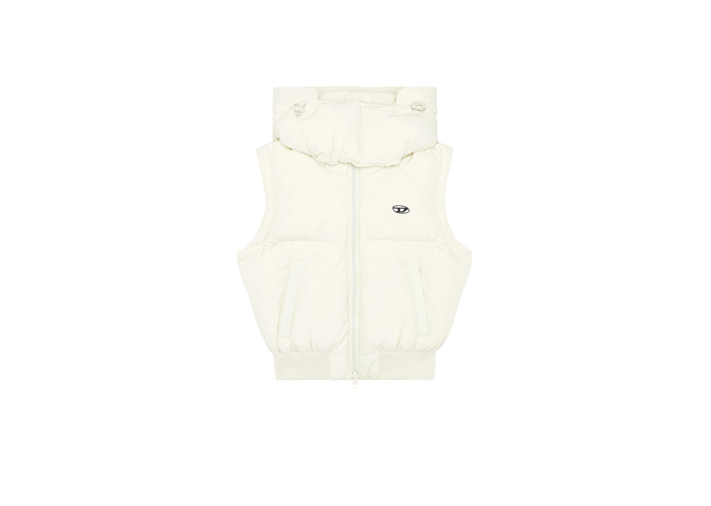 Vesta Diesel W-Peyt-SSL Jacket Silver Green-Diesel-pikastore.cz