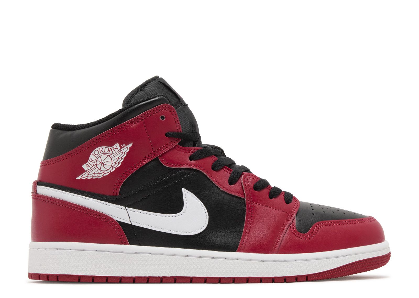 Nike Air Jordan 1 Mid Gym Red Black White-Air Jordan-pikastore.cz