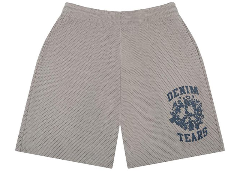 Denim Tears Denim University Mesh Shorts Grey-Denim Tears-pikastore.cz