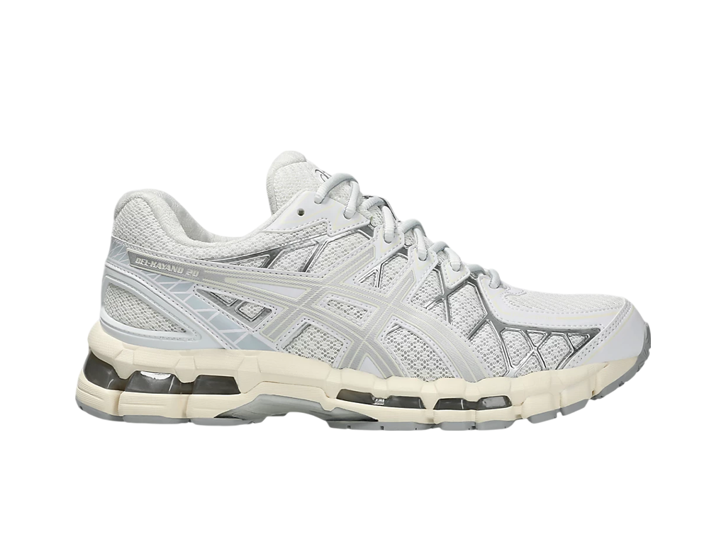 ASICS Gel Kayano 20 White Pure Silver – adidași – fotografia 3 din 5