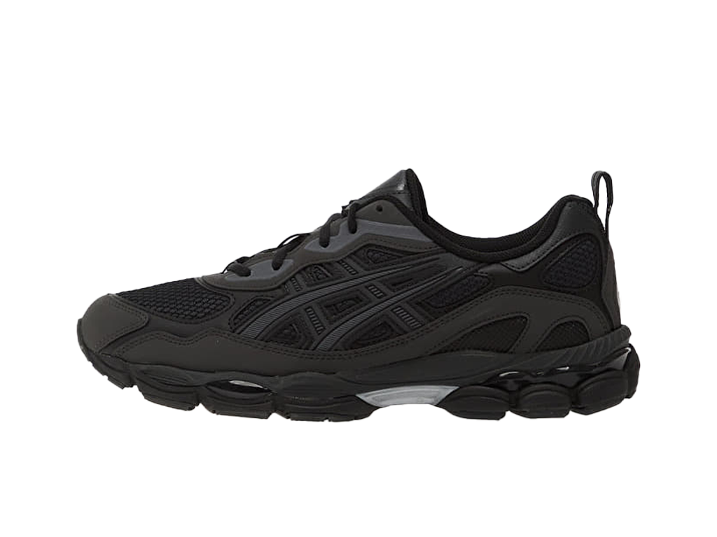 ASICS Gel NYC RGD Black Graphite Grey – shoes, black
