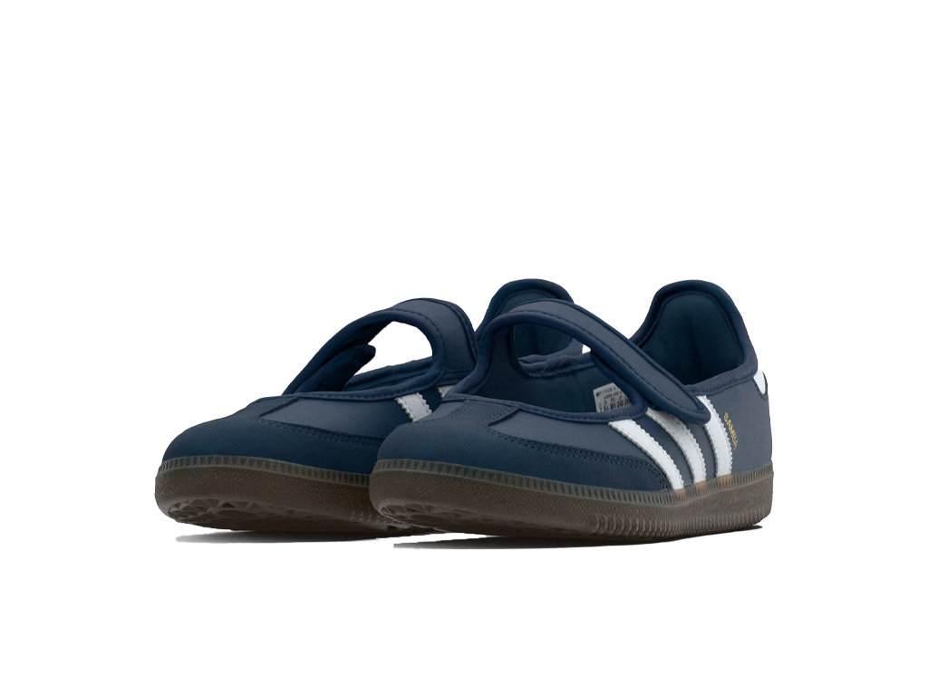 Adidas Wmns Samba Mary Jane Crew Navy White Gold Metallic-Adidas-pikastore.cz