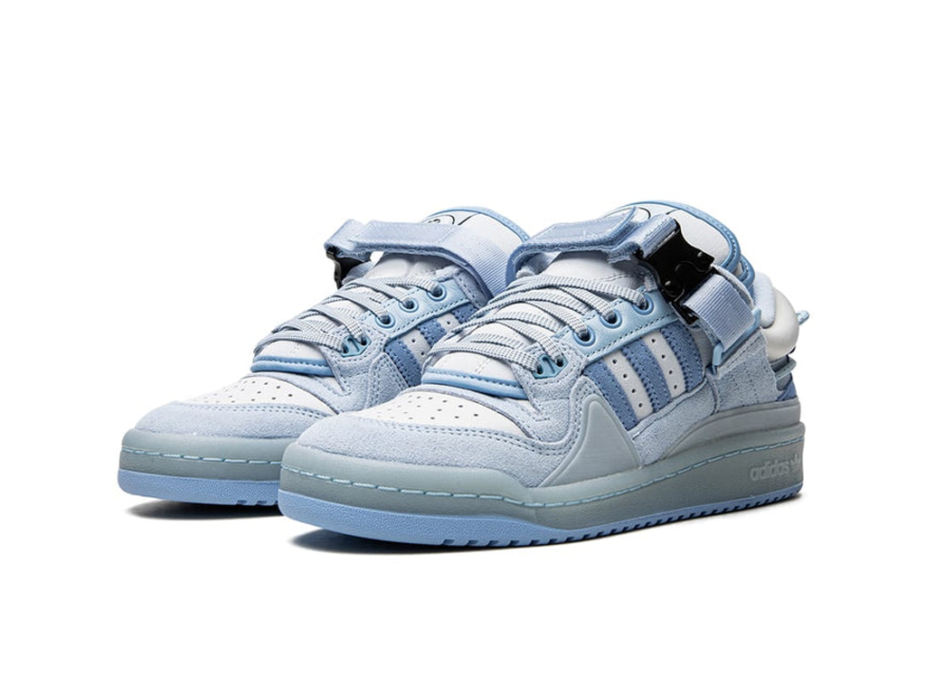 Adidas Bad Bunny x Forum Buckle Low Big Kid Blue Tint-Adidas-pikastore.cz