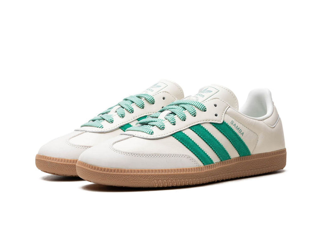 Adidas Wmns Samba OG Off White Court Green-Adidas-pikastore.cz
