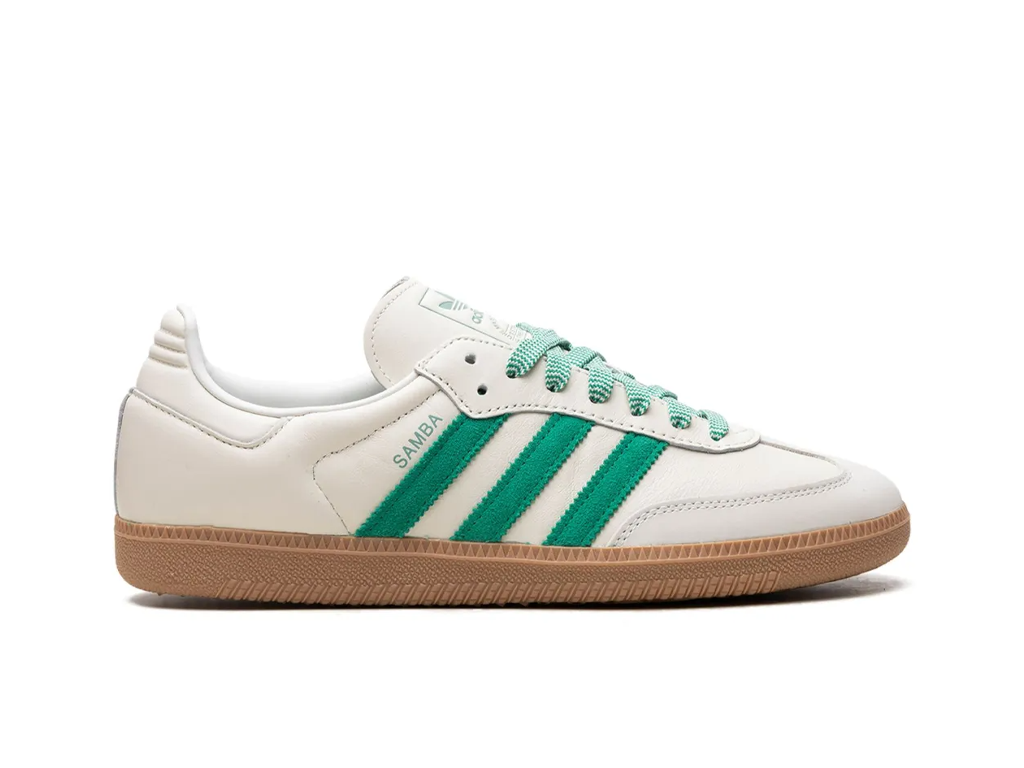Adidas Wmns Samba OG Off White Court Green-Adidas-pikastore.cz
