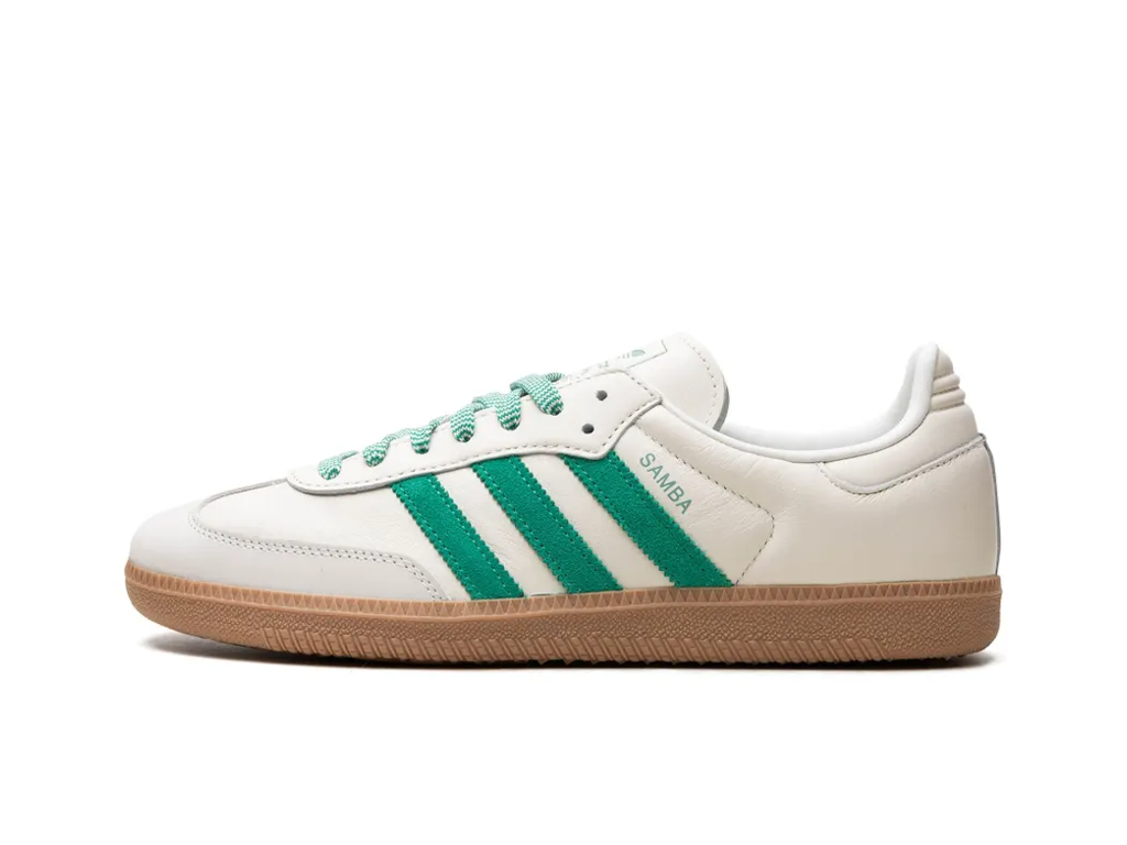 Adidas Wmns Samba OG Off White Court Green-Adidas-pikastore.cz