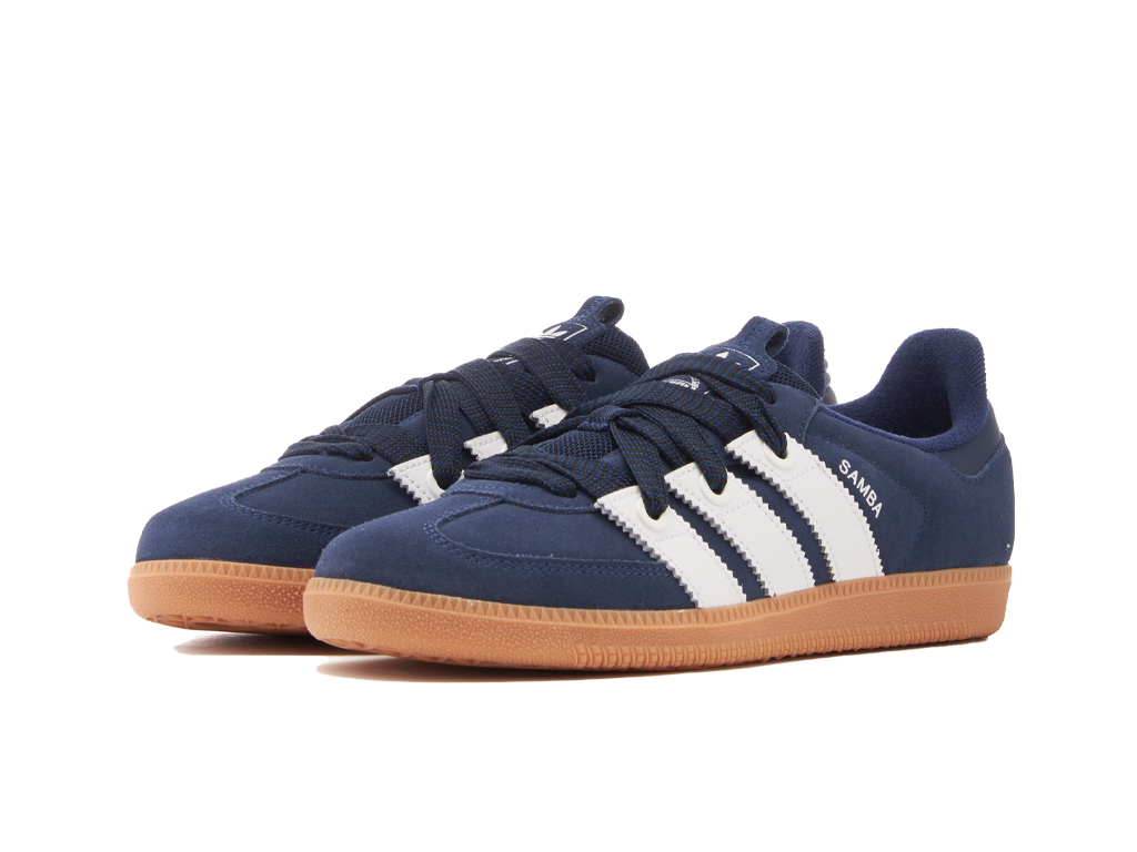 Adidas Wmns Samba OG Thick Stripes - Night Indigo Gum-Adidas-pikastore.cz