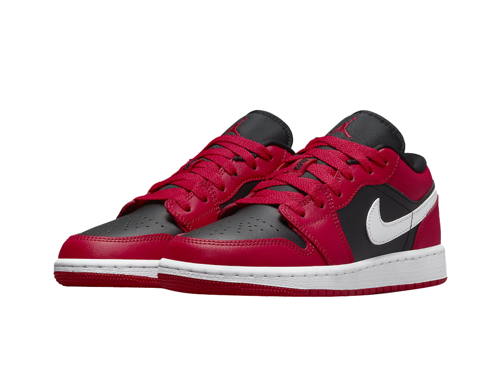 Air Jordan 1 Low GS Black Very Berry
