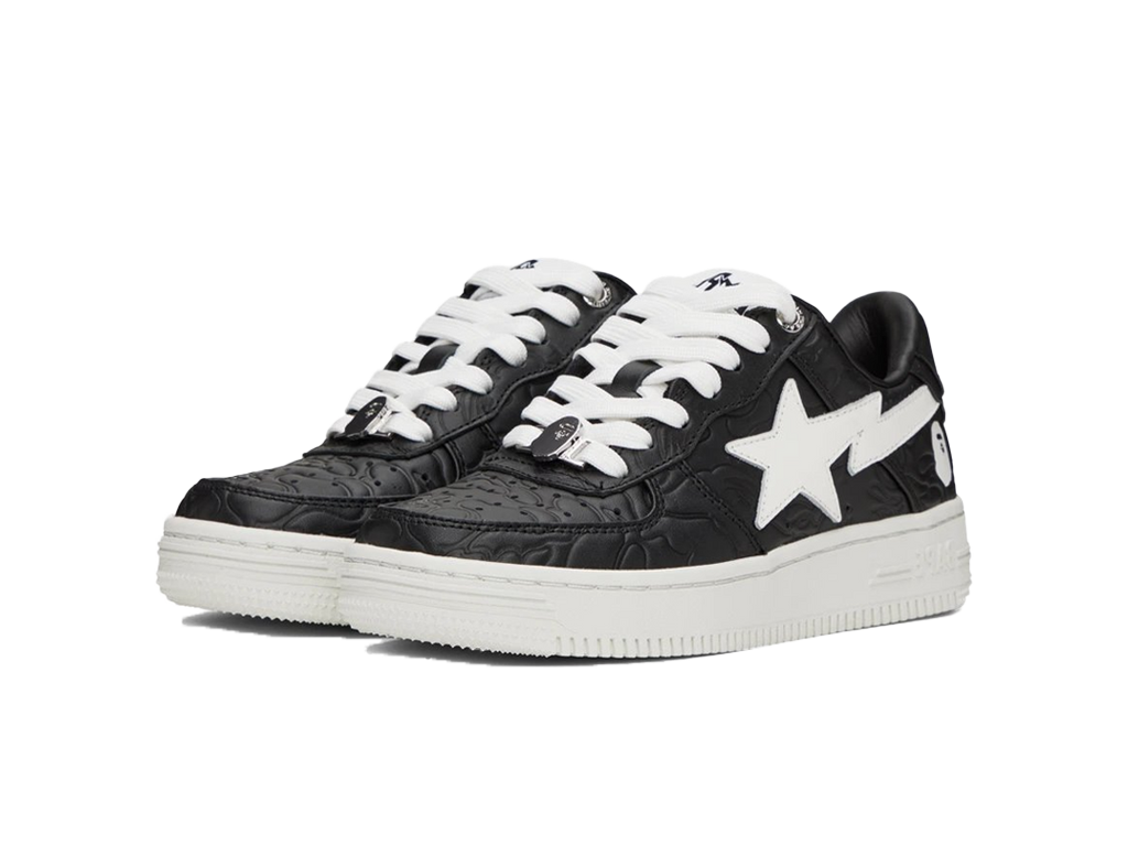 BAPE A Bathing Ape Sta 3 M1 Black White-BAPE-pikastore.cz