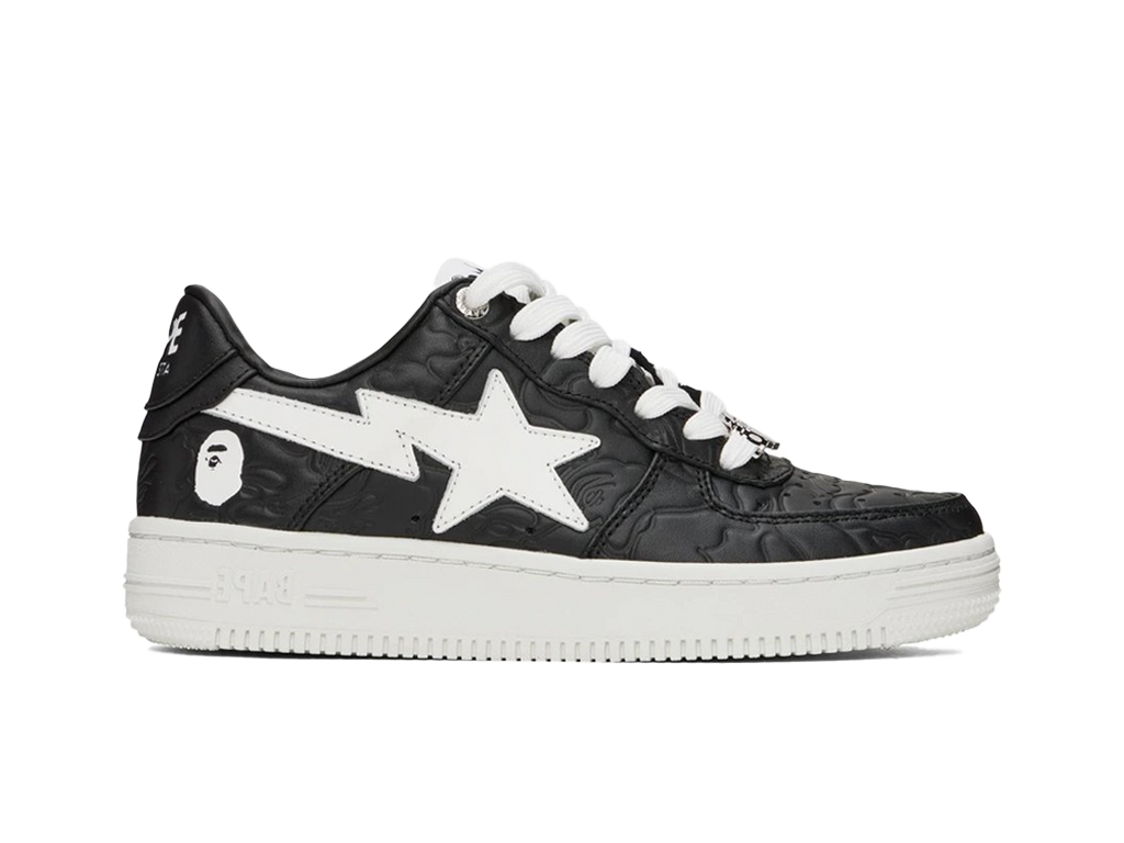 BAPE A Bathing Ape Sta 3 M1 Black White-BAPE-pikastore.cz