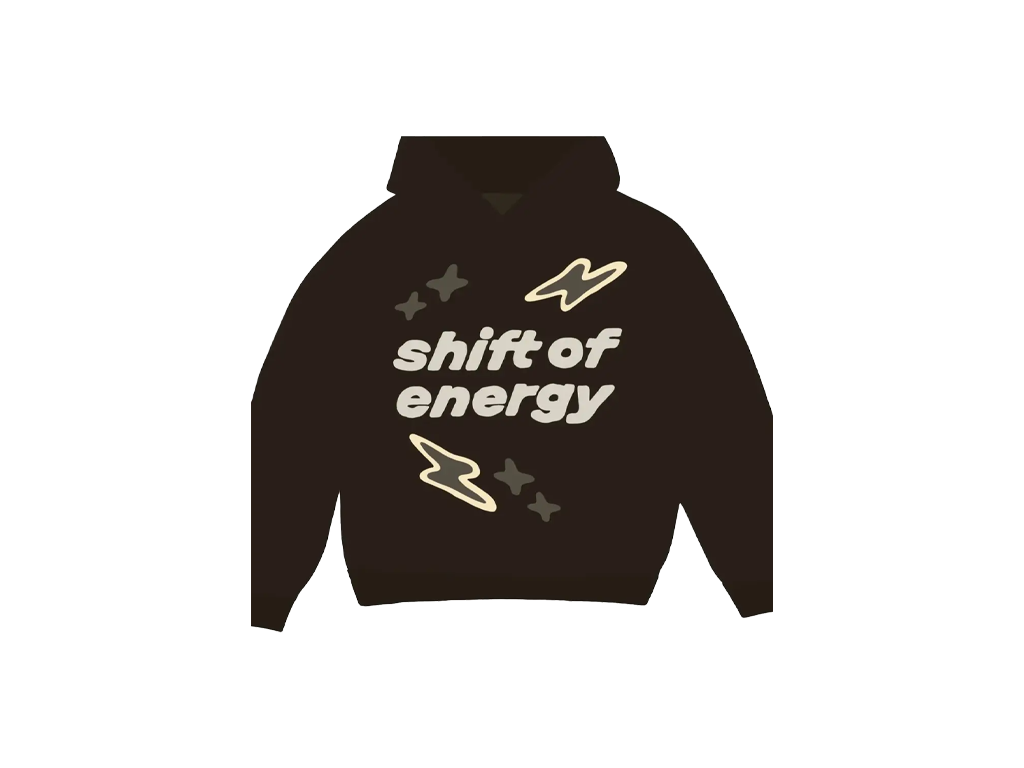 Broken Planet Shift of Energy Hoodie Dark Brown-Broken Planet-pikastore.cz