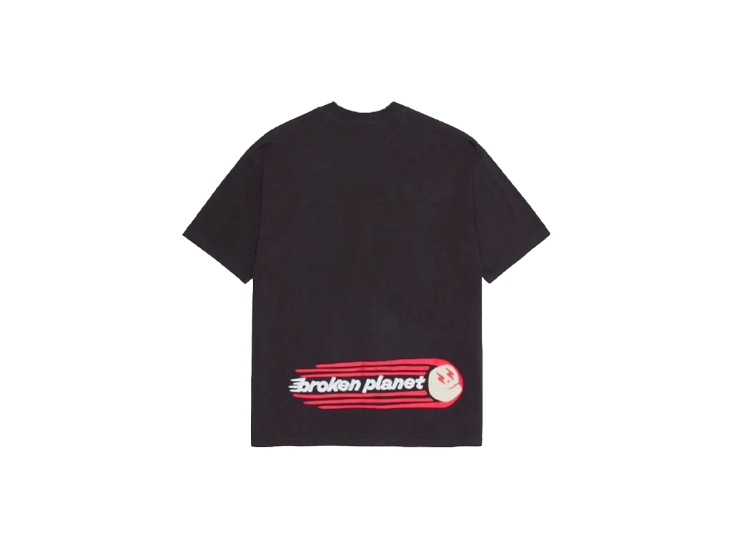 Broken Planet The Future Is Here T-shirt Black-Broken Planet-pikastore.cz