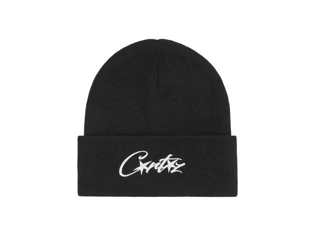Corteiz Allstarz Folded Beanie Black-Corteiz-pikastore.cz