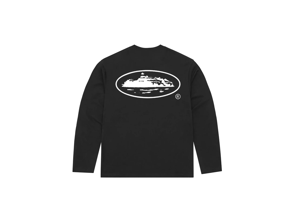 Corteiz Island Stamp Tee Black-Corteiz-pikastore.cz