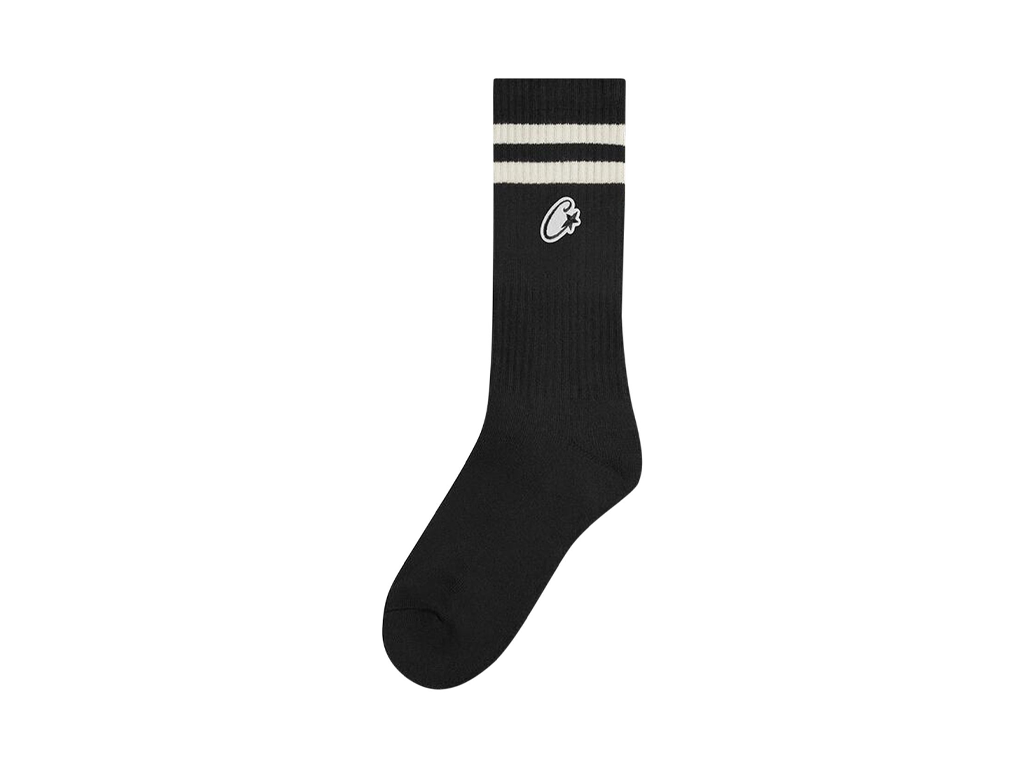 Corteiz Patch Socks Black/White-Corteiz-pikastore.cz