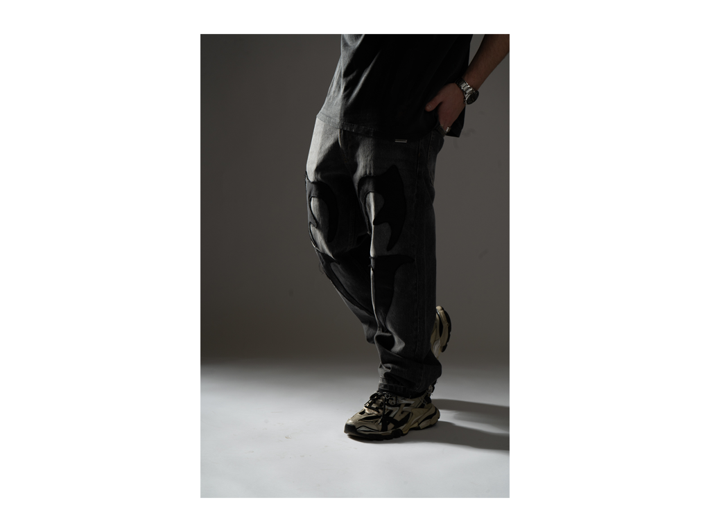 Custom Tribal v2 Jeans-Kalhoty-Custompantsprg-pikastore.cz