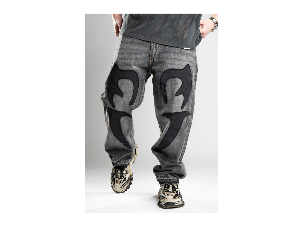 Custom Tribal v2 Jeans-Kalhoty-Custompantsprg-pikastore.cz