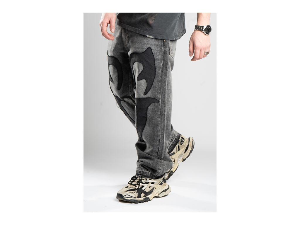 Custom Tribal v2 Jeans-Kalhoty-Custompantsprg-pikastore.cz