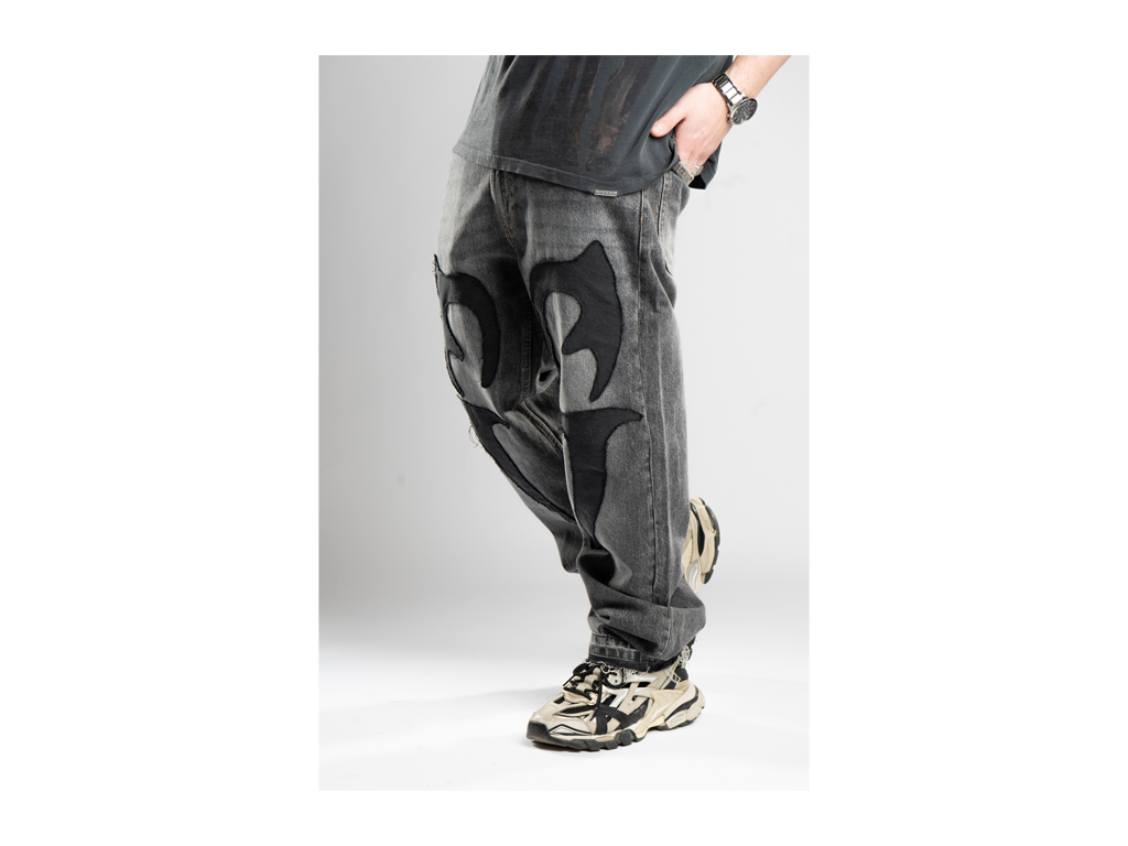 Custom Tribal v2 Jeans-Kalhoty-Custompantsprg-pikastore.cz