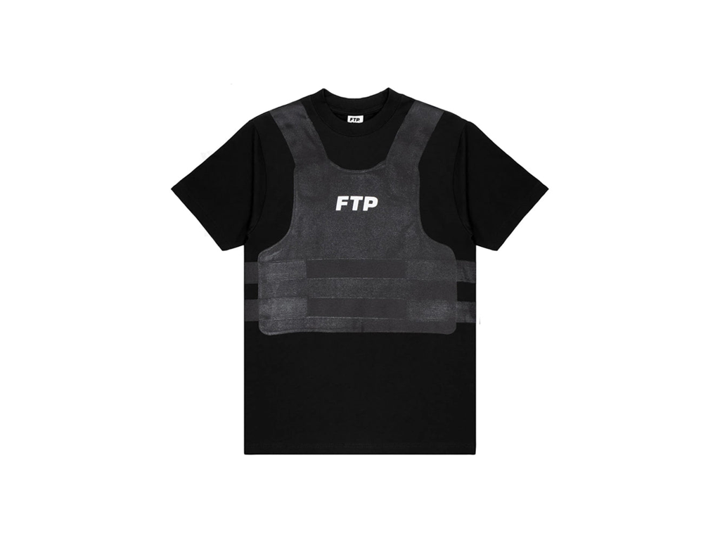 FTP Bulletproof Vest Tee Black-FTP-pikastore.cz