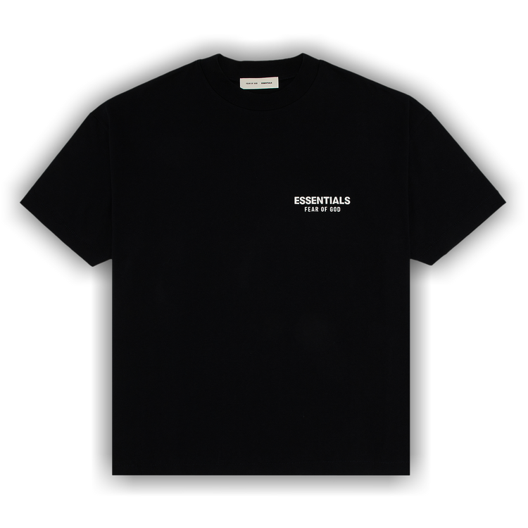 Fear of God Essentials S25 T-Shirt Jet Black-Fear of God-pikastore.cz