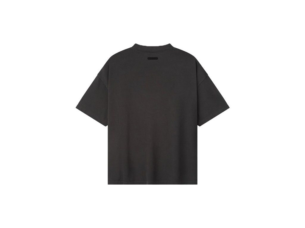 Fear of God Essentials Campus 90s Short-Sleeve Tee Faded Black-Fear of God-pikastore.cz