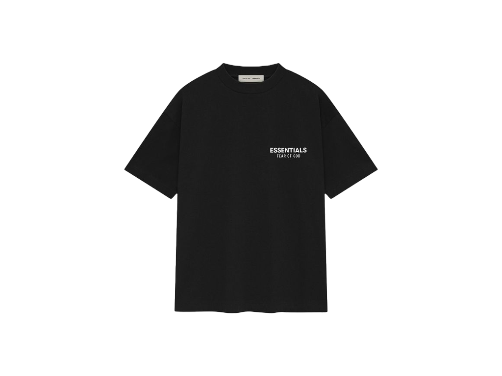 Fear of God Essentials Classic Short-Sleeve Tee Vintage Black-Fear of God-pikastore.cz